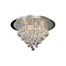 Atla Crystal Ceiling Lights Diyas Flush Crystal Fittings Atla Crystal Ceiling Lights Diyas Flush Crystal Fittings